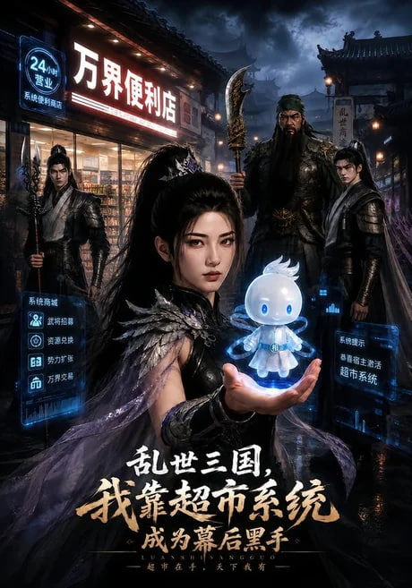 乱世三国，我靠超市系统成为幕后黑手